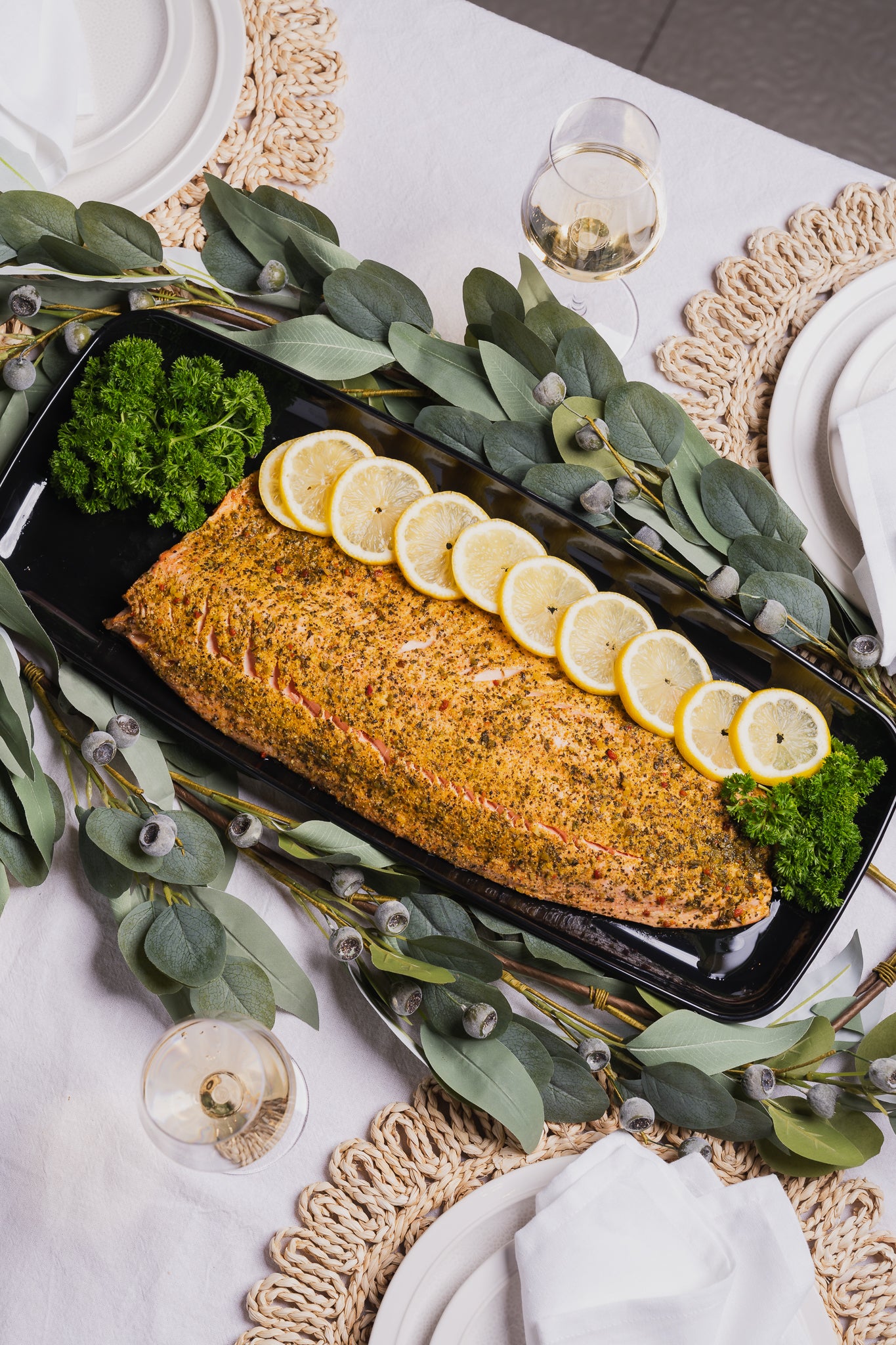 
                  
                    Christmas House Poached Tasmanian Salmon
                  
                