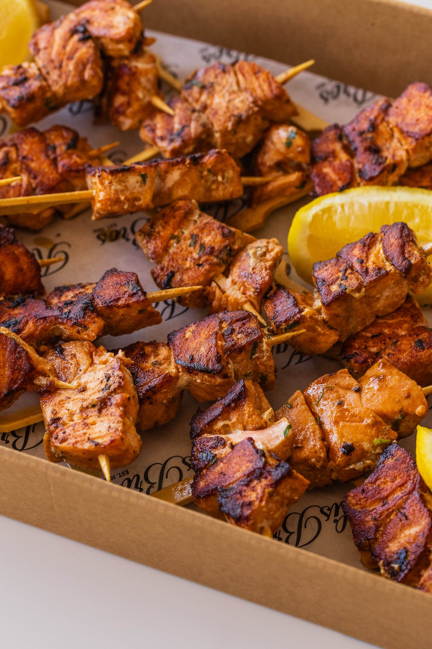 
                  
                    Moroccan Salmon Skewers
                  
                