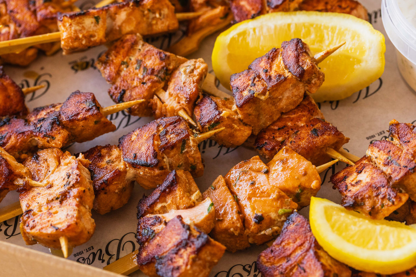 
                  
                    Moroccan Salmon Skewers
                  
                