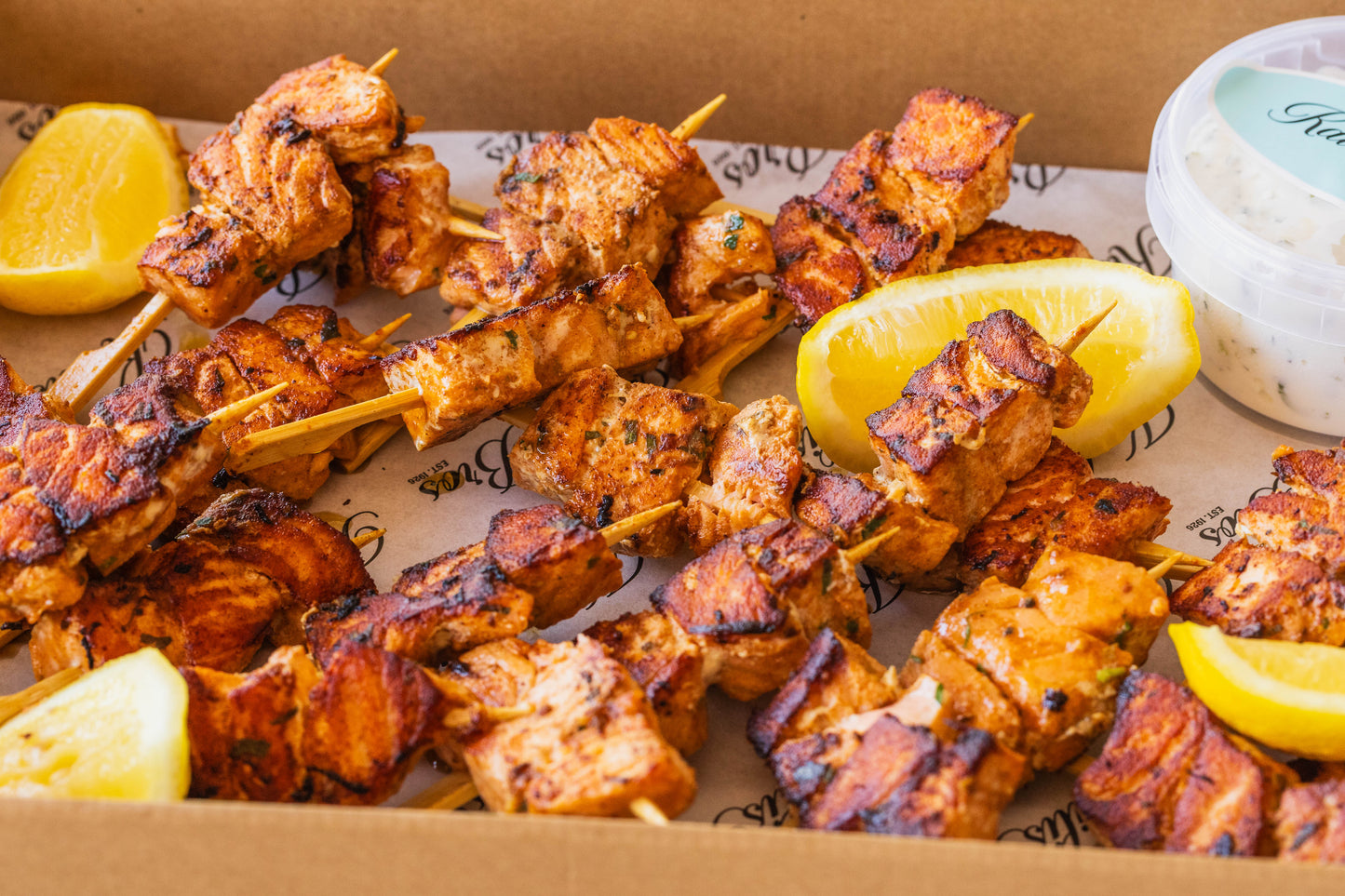 
                  
                    Moroccan Salmon Skewers
                  
                