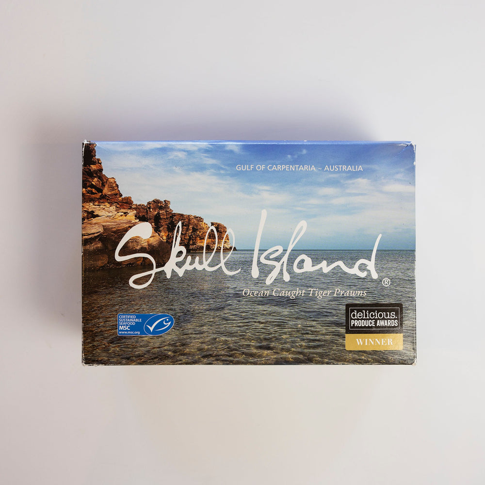 Jumbo Raw Tiger Prawns - 3kg Carton